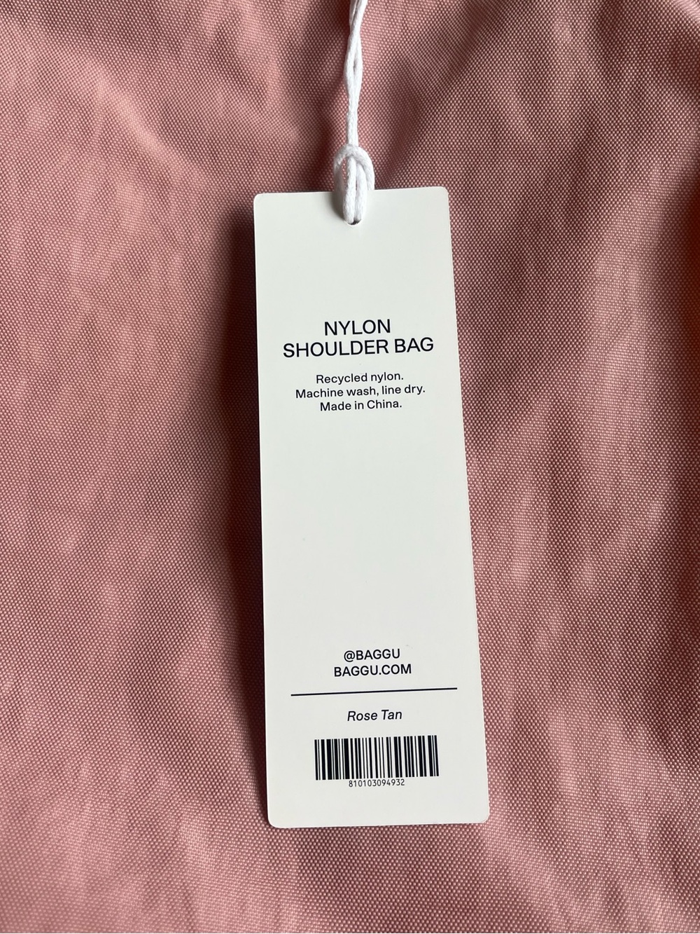 BAGGU Rose Tan Shoulder Bag BNWT - Picture 3 of 12